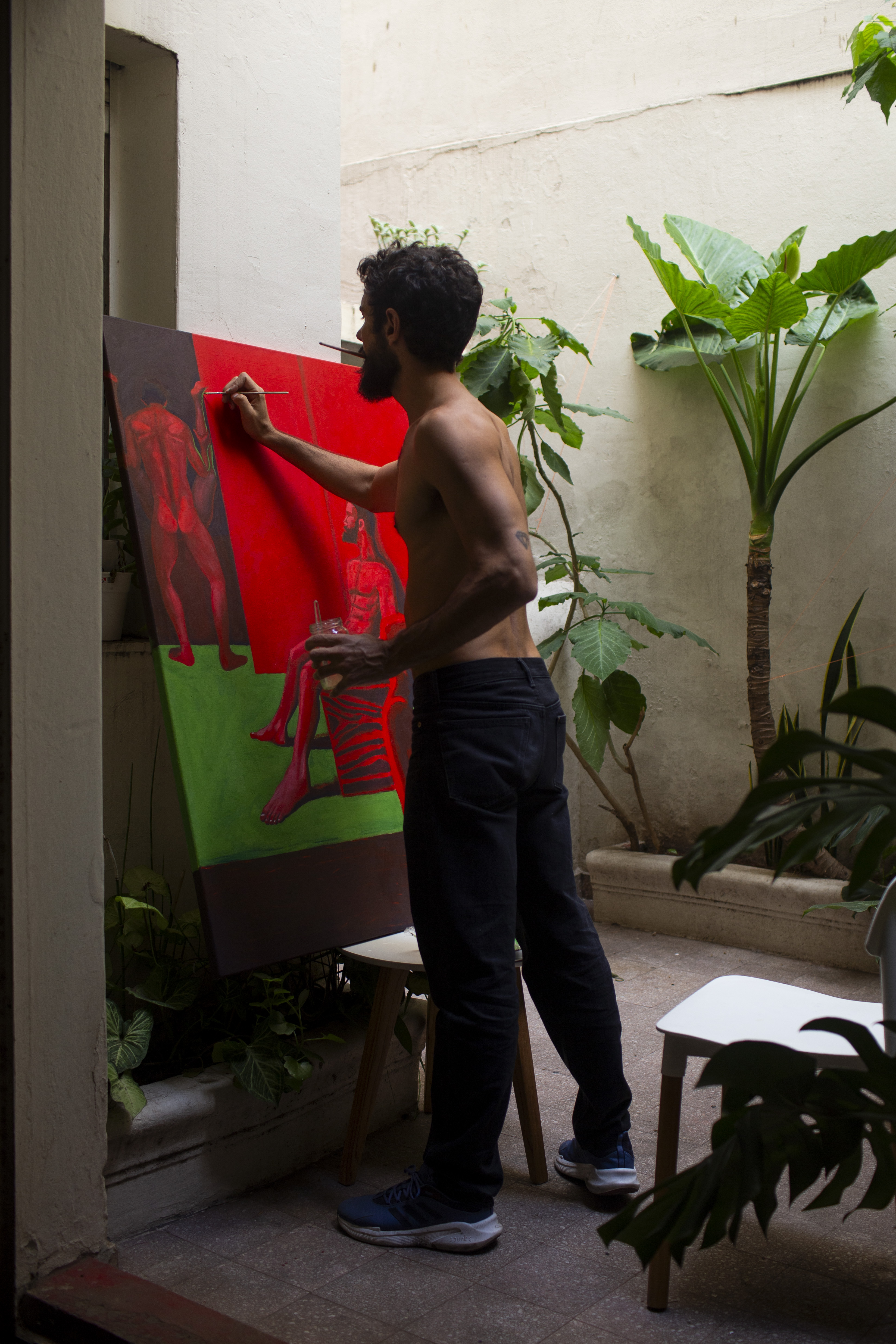 El cuarto rojo — detalle 4